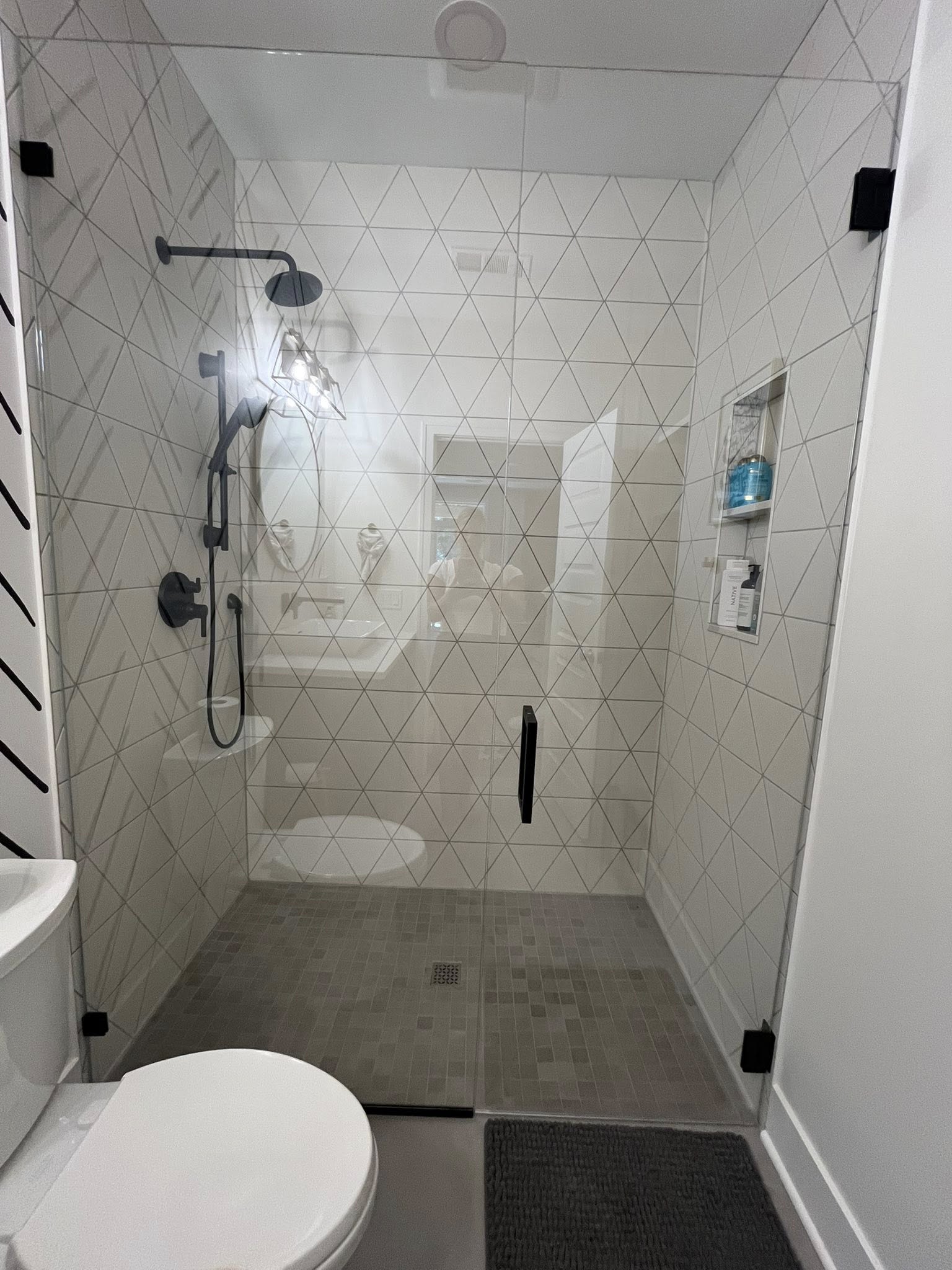 Clean shower